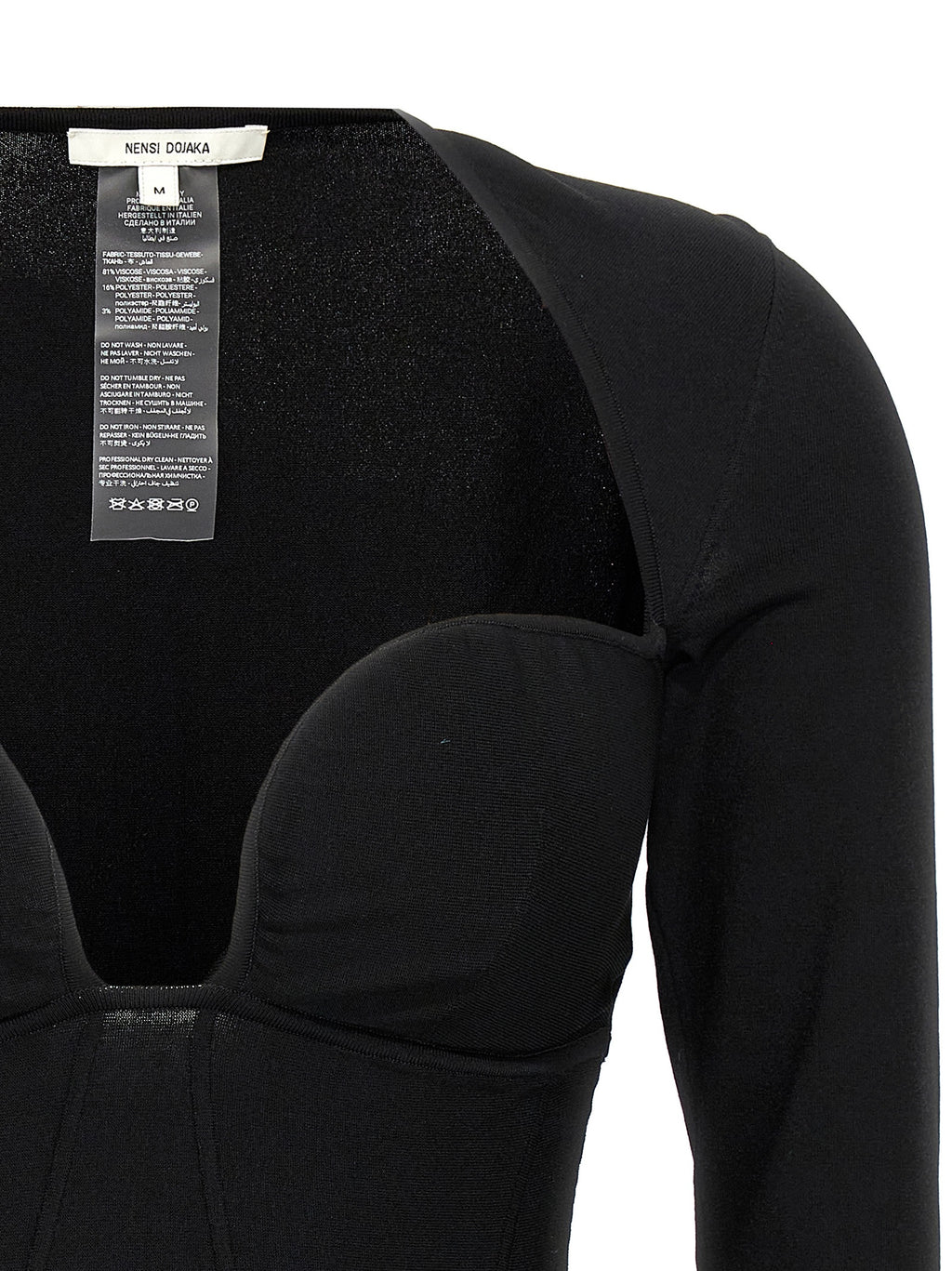 Black Viscose Tank Tops