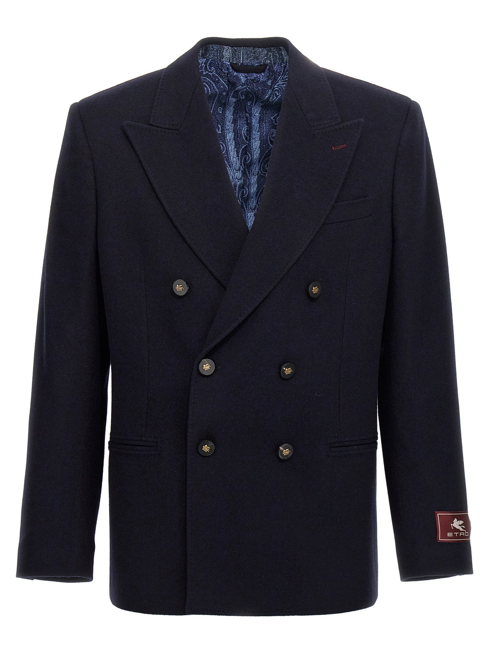 Blue Cashmere Blazer