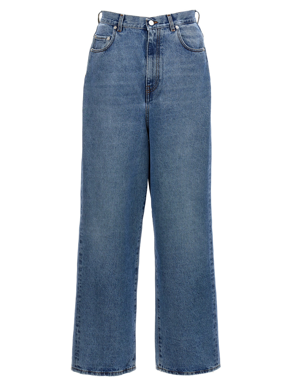 Blue Cotton Jeans Denim
