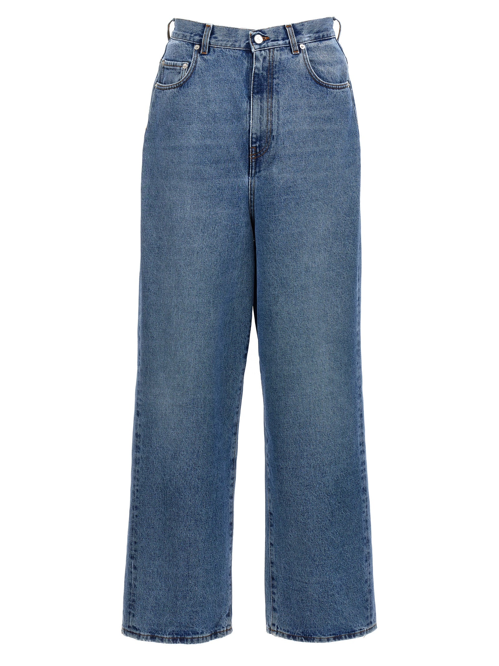 Blue Cotton Jeans Denim