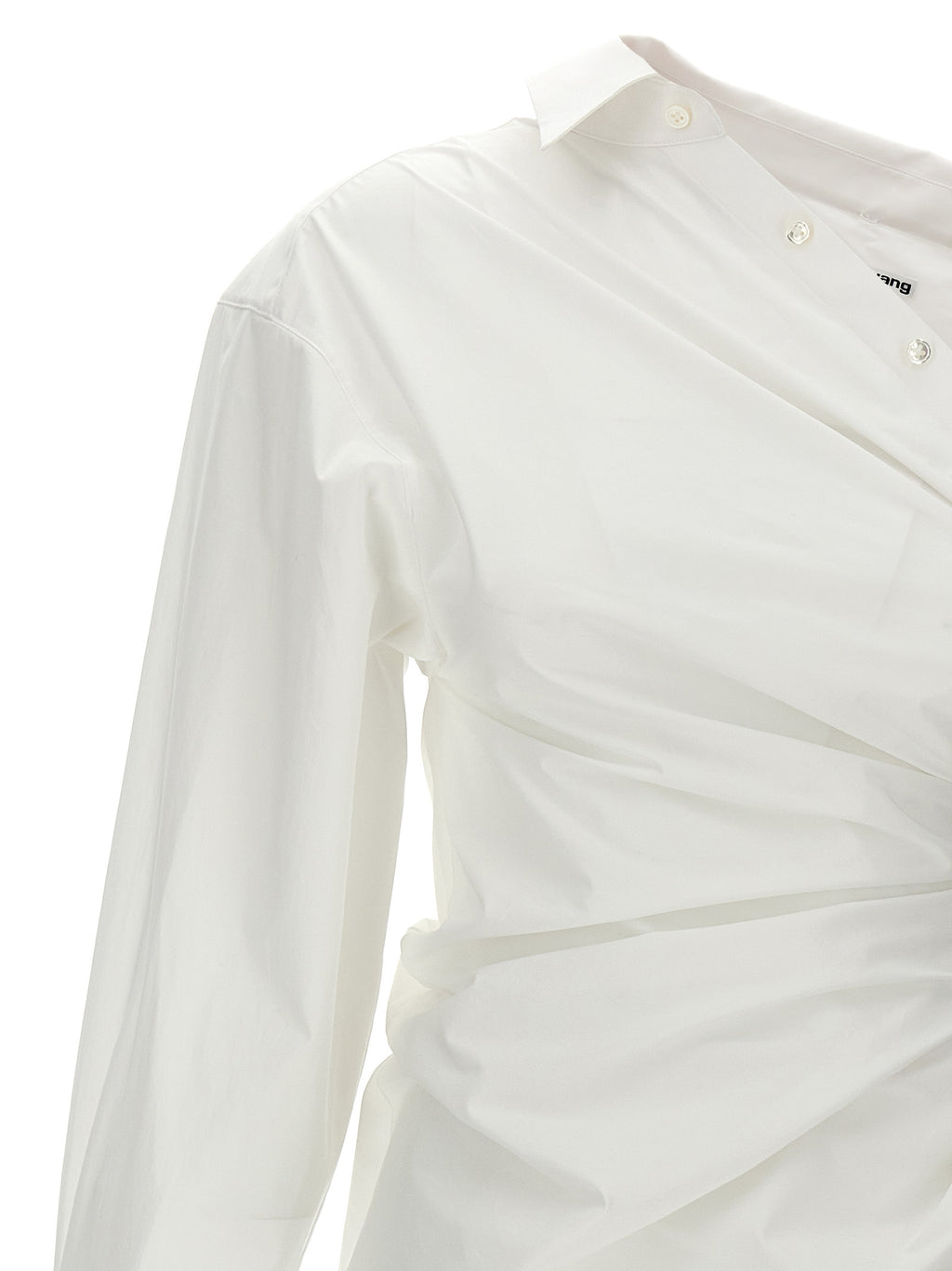 White Cotton Short Dress