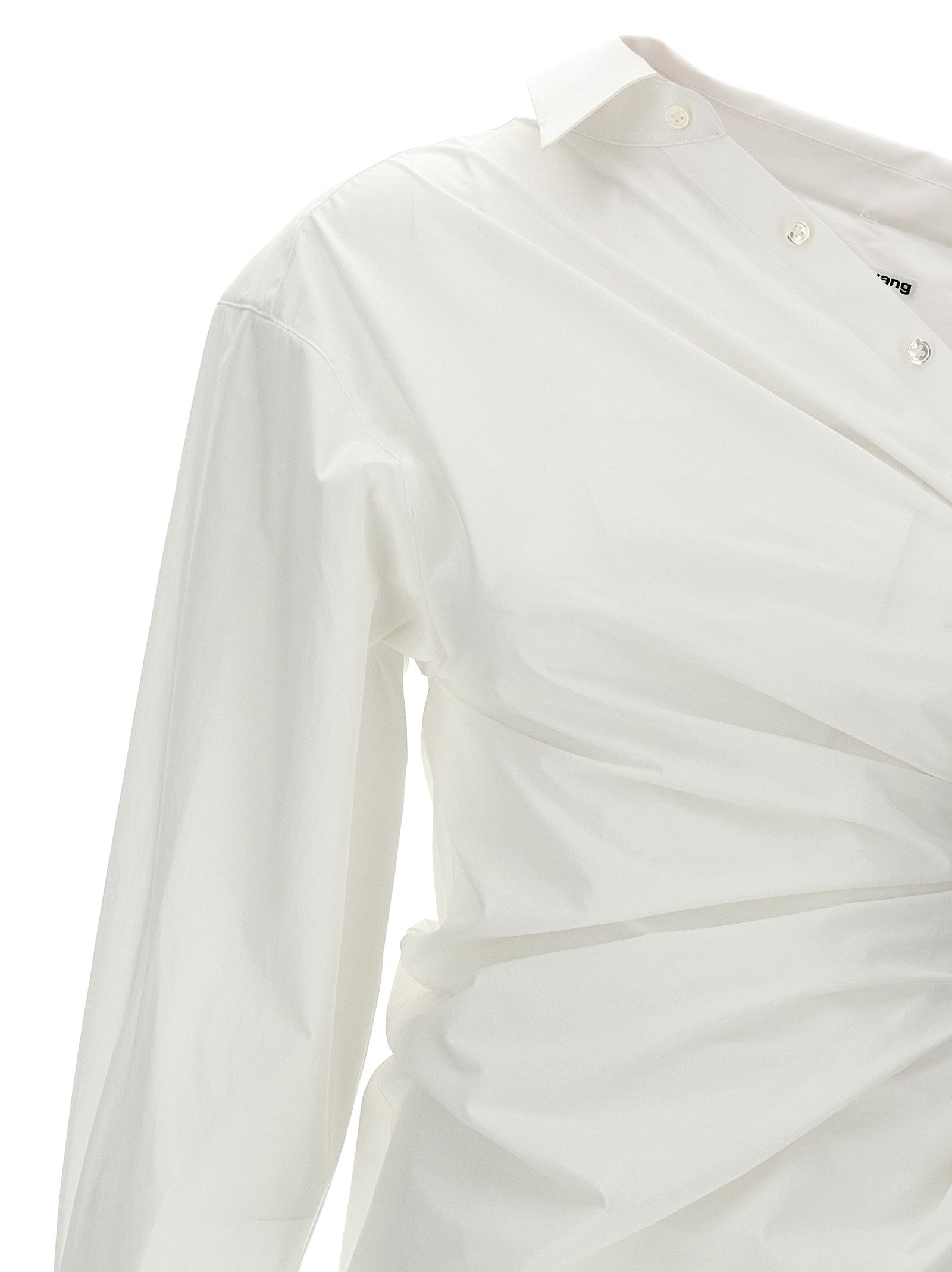 White Cotton Short Dress