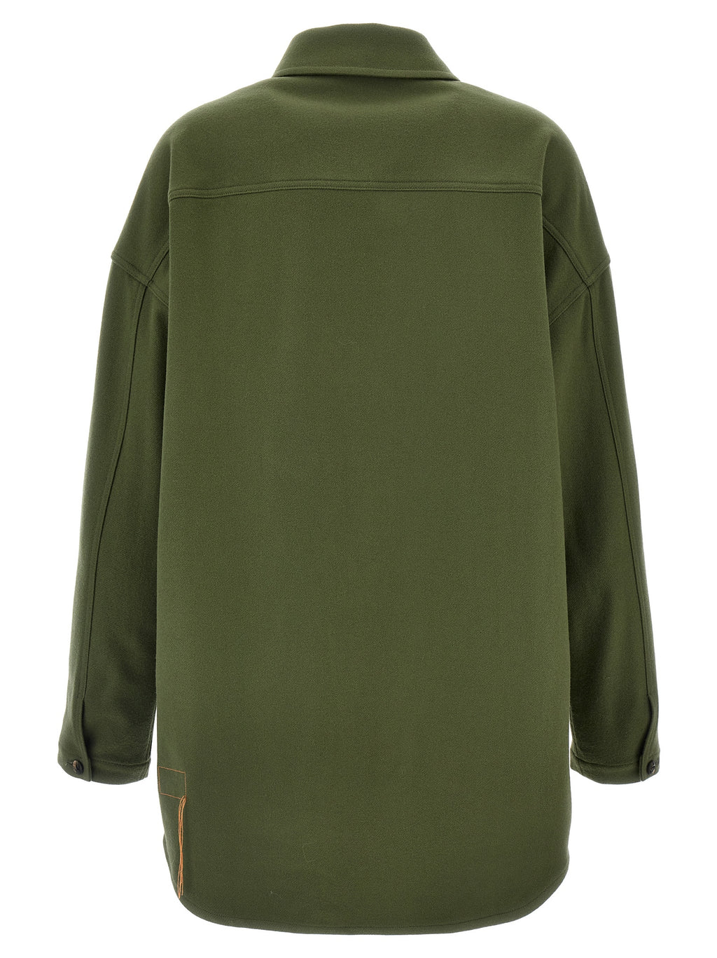 Bicolor Virgin Wool Blouse