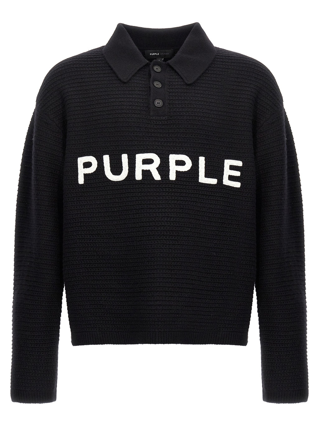 Black Wool Cardigan
