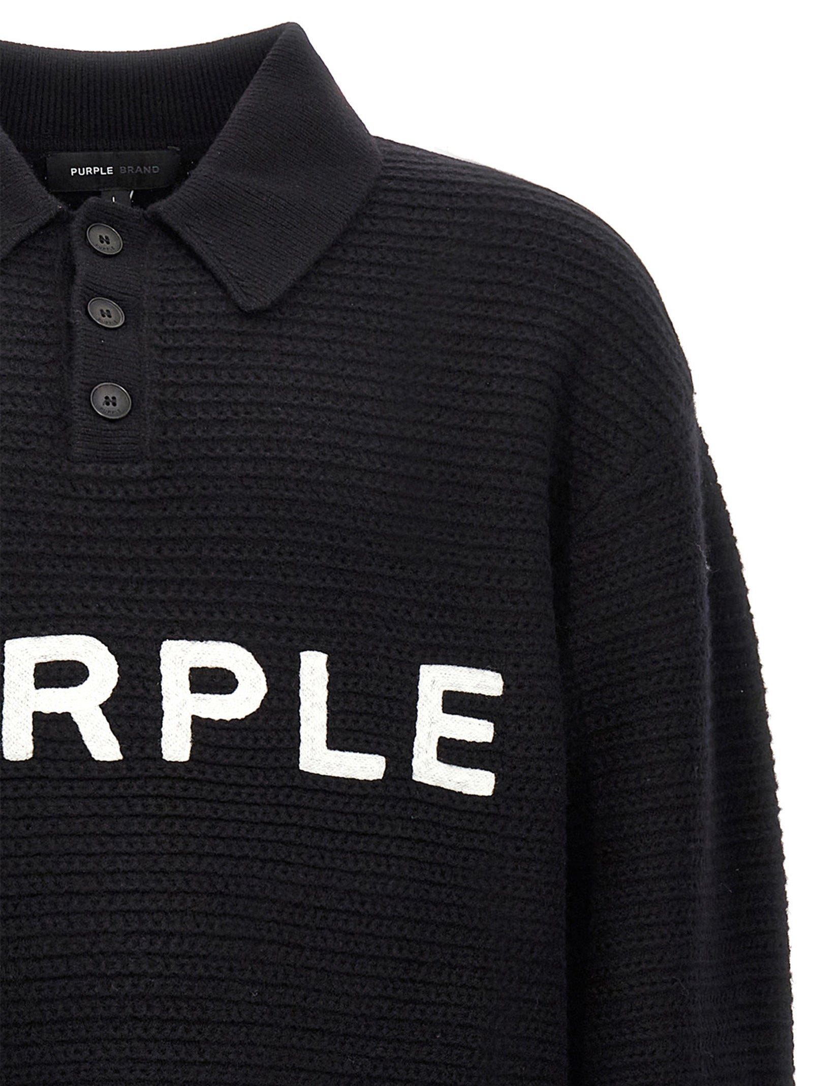 Black Wool Cardigan