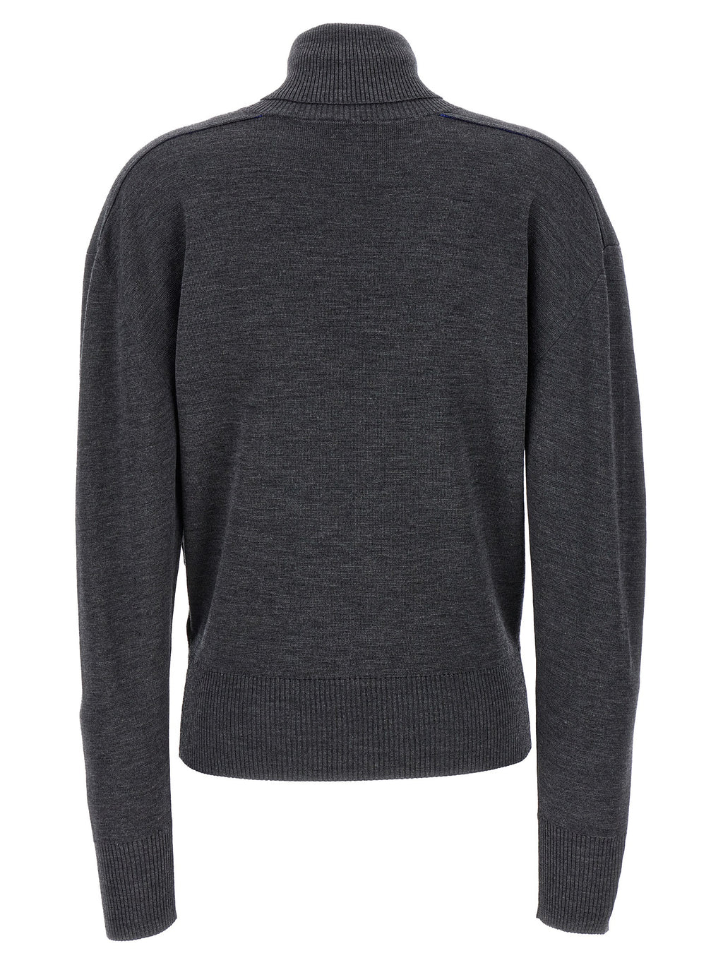 Gray Wool Cardigan