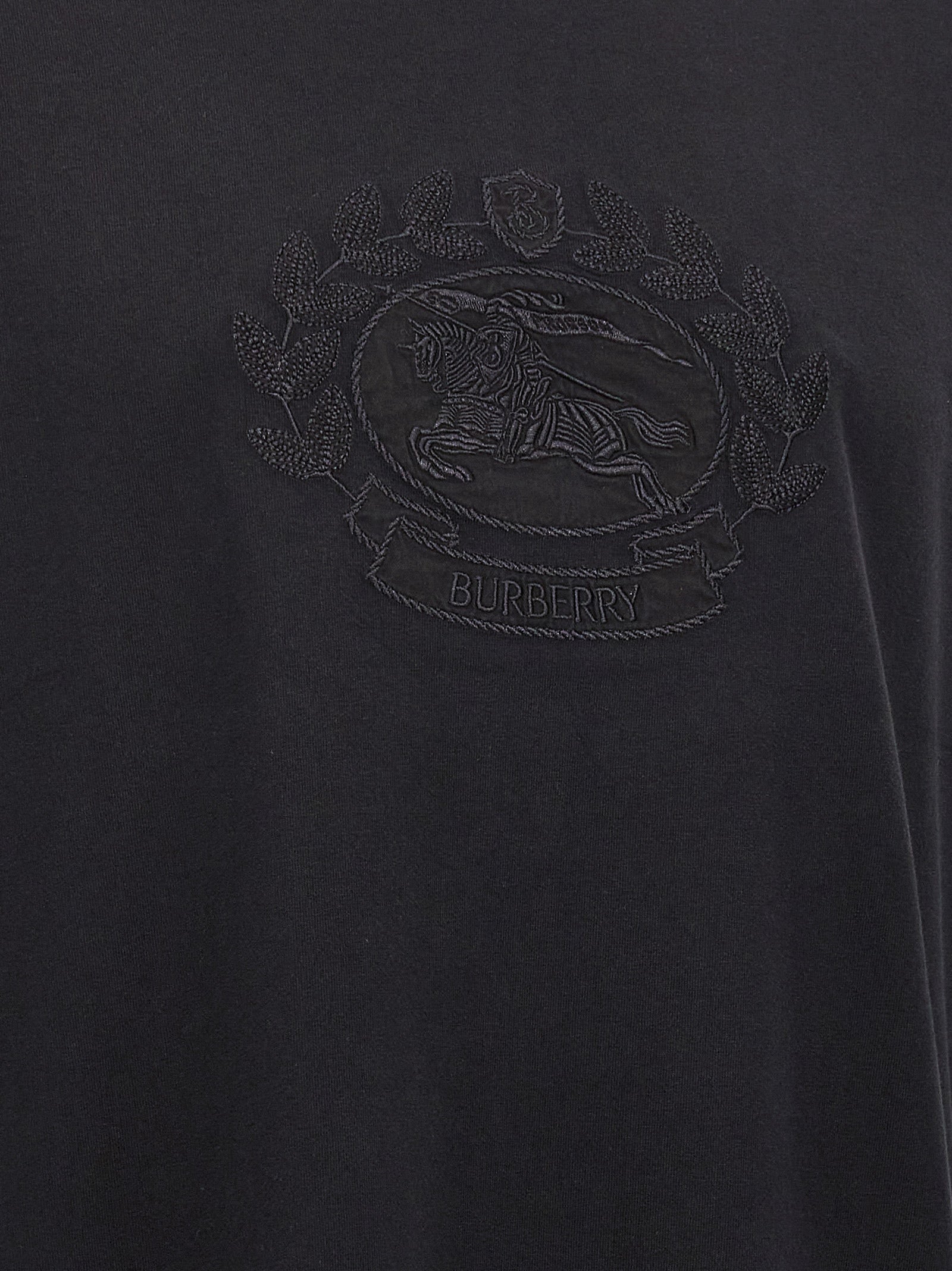 Black Cotton T-Shirt