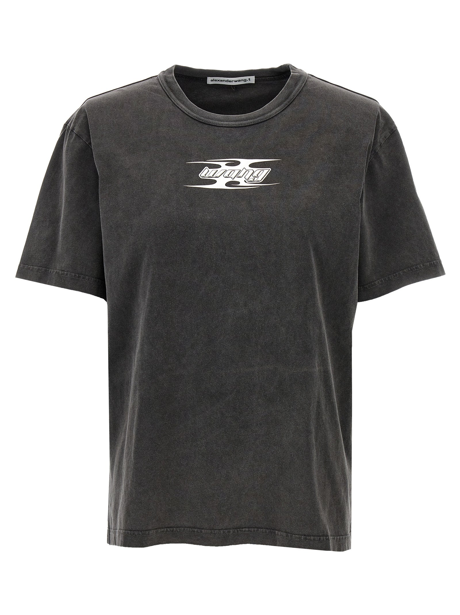 Gray Cotton T-Shirt
