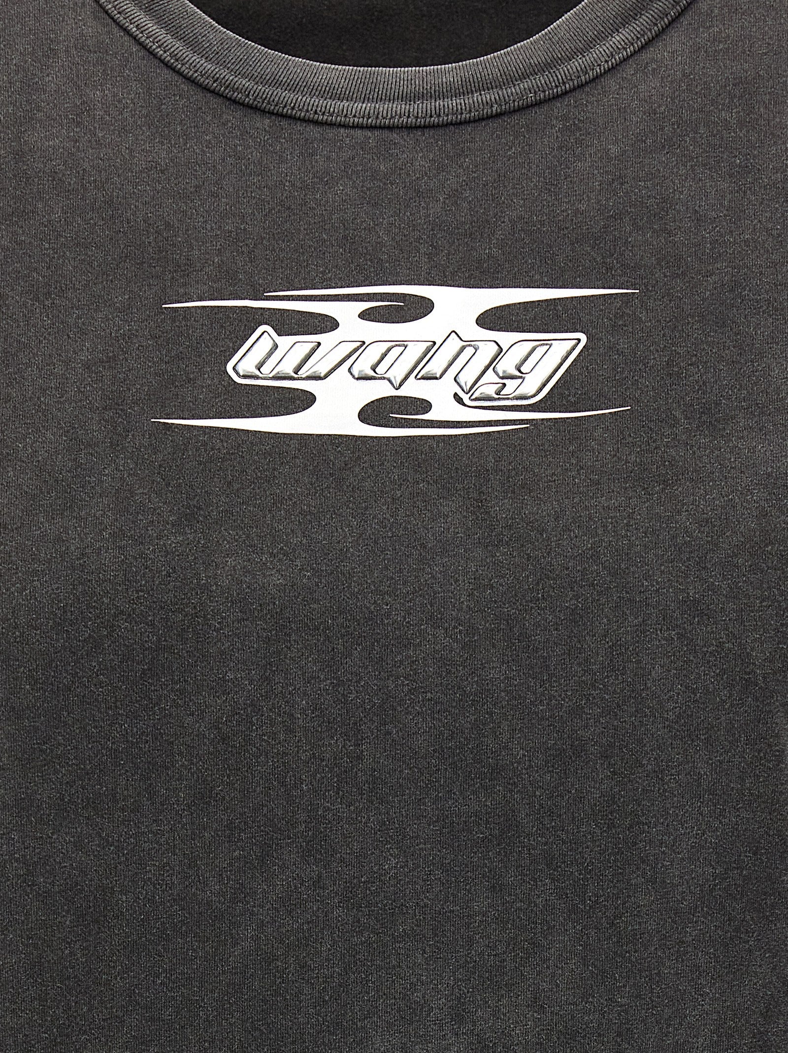 Gray Cotton T-Shirt