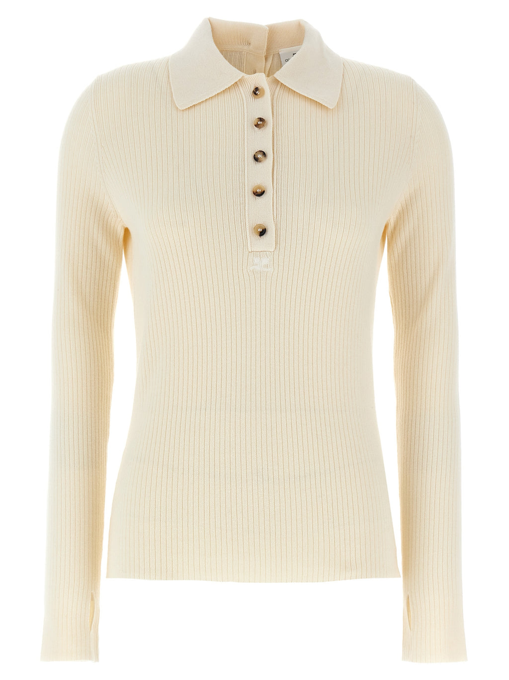 White Cotton Cardigan