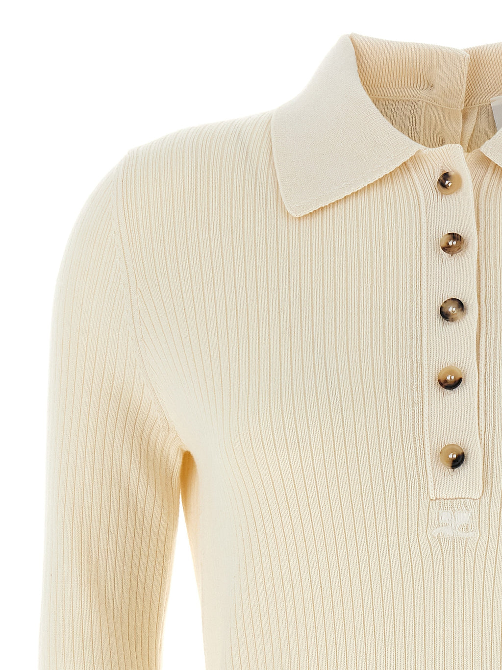 White Cotton Cardigan