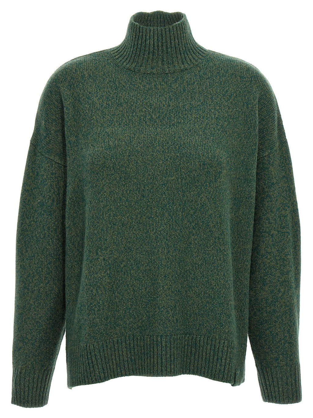 Bicolor Wool Cardigan