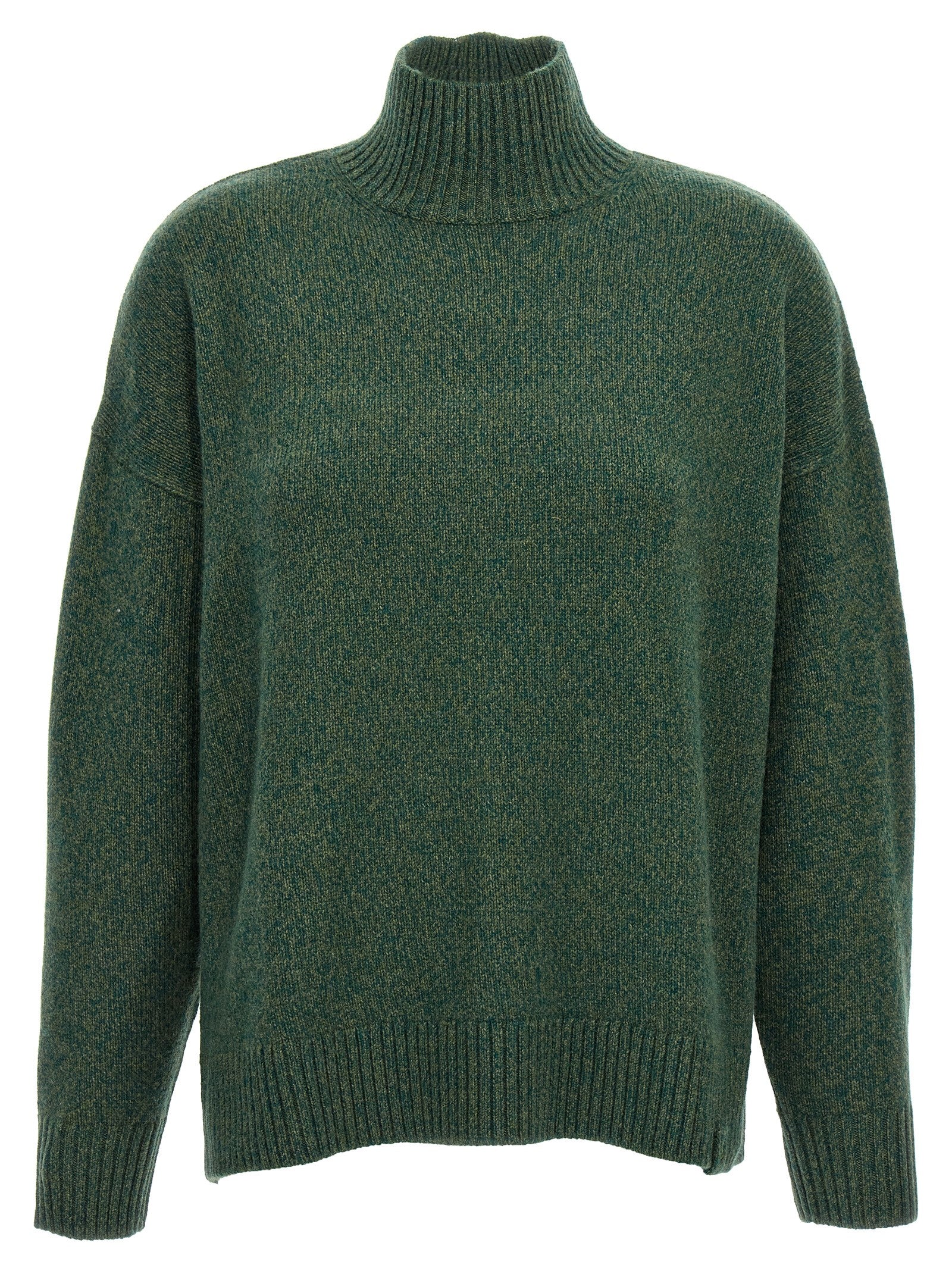 Bicolor Wool Cardigan