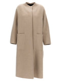 Beige Cashmere Coat