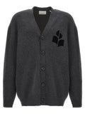Gray Cotton Cardigan