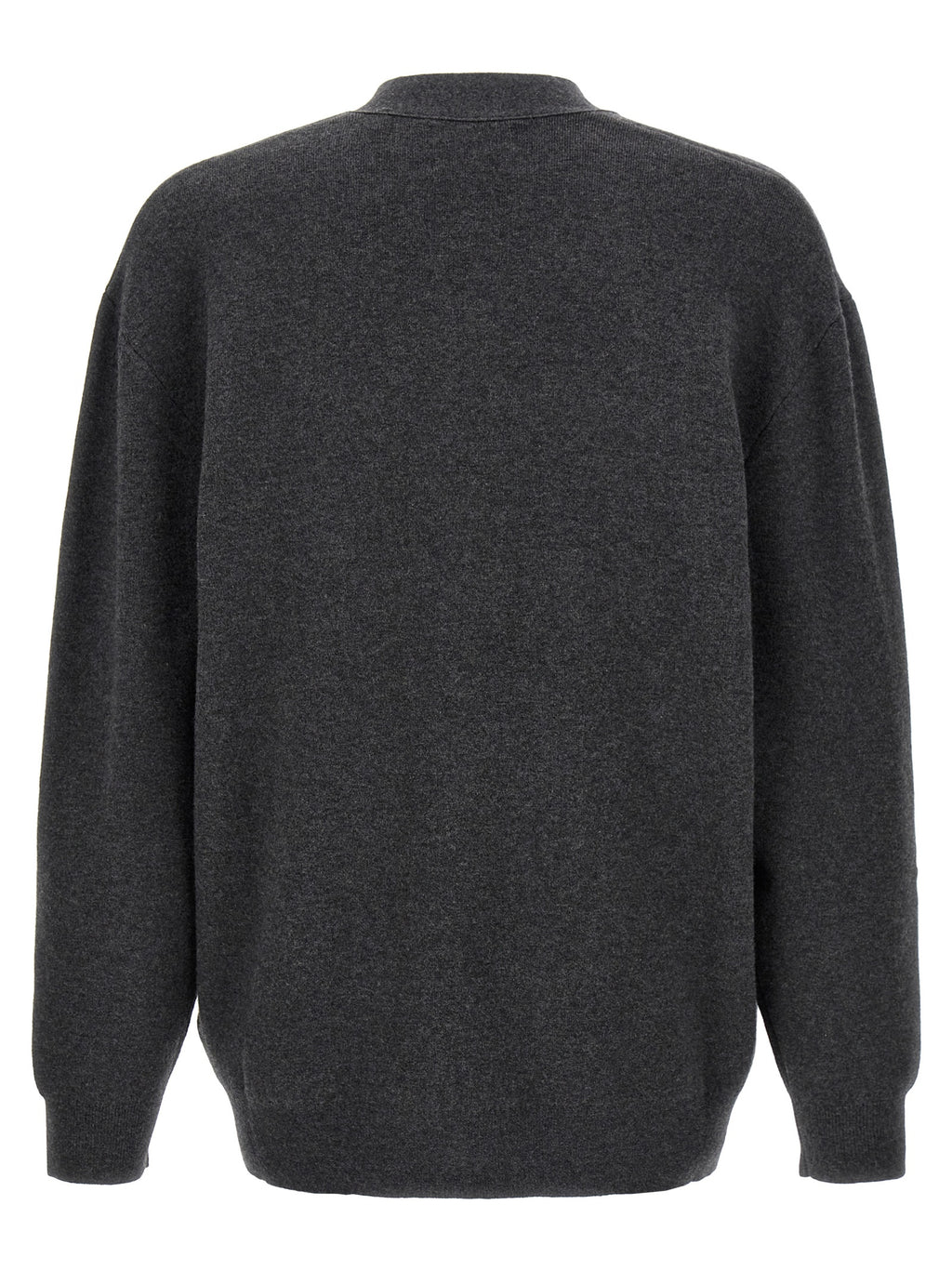 Gray Cotton Cardigan