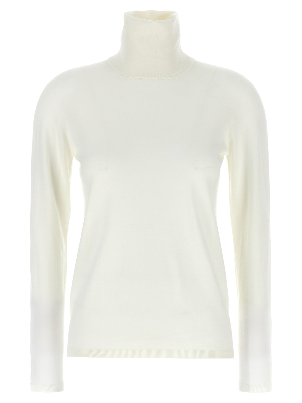 White Virgin Wool Cardigan