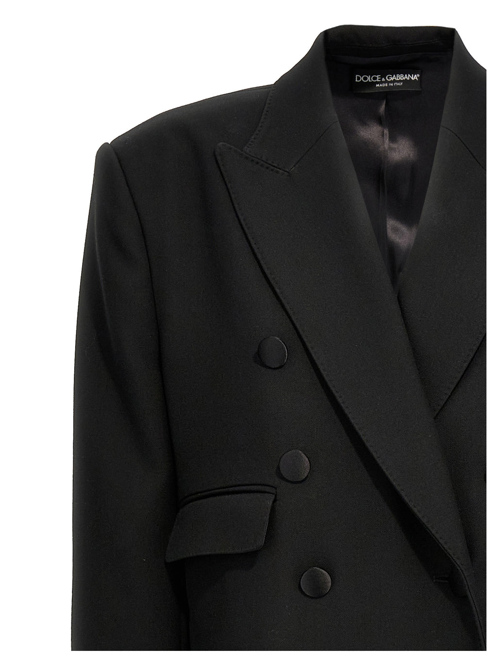 Black Virgin Wool Coat