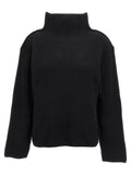 Black Wool Cardigan