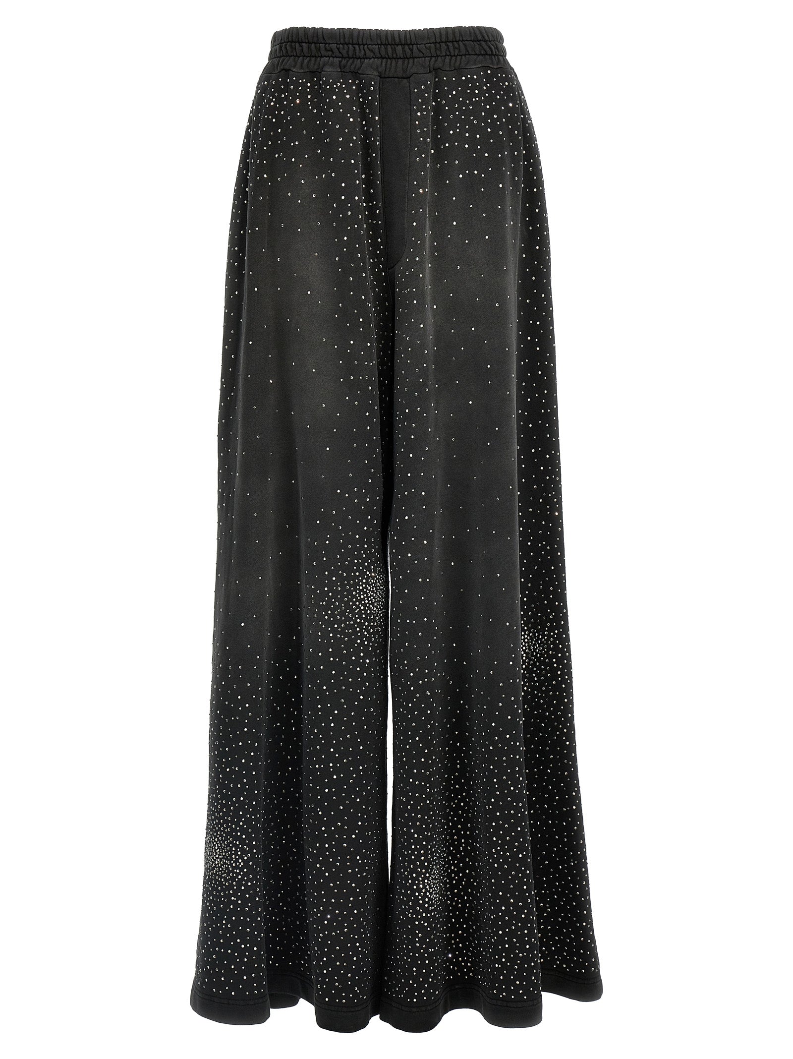 Black Cotton Joggers (Workout Pants)