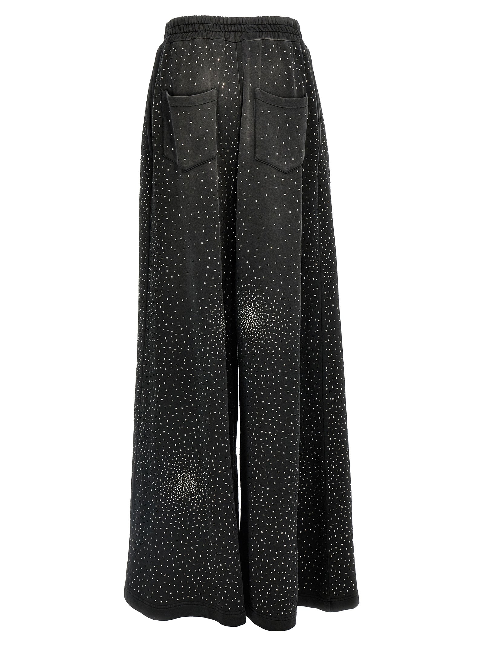 Black Cotton Joggers (Workout Pants)