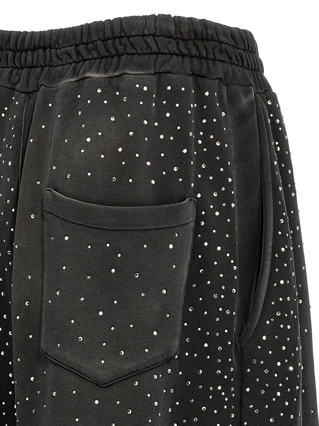 Black Cotton Joggers (Workout Pants)