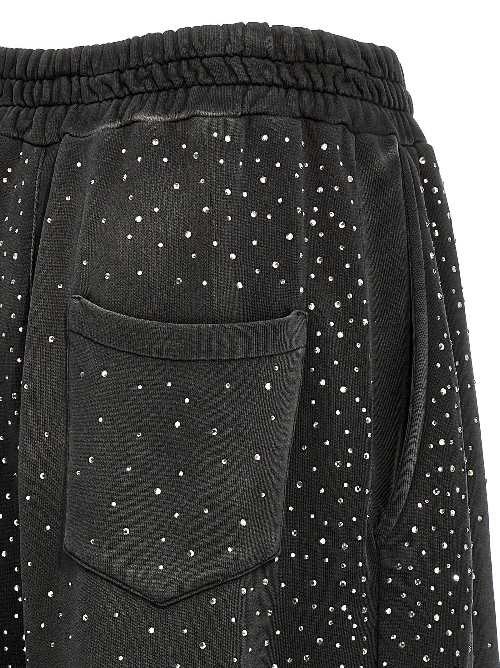 Black Cotton Joggers (Workout Pants)