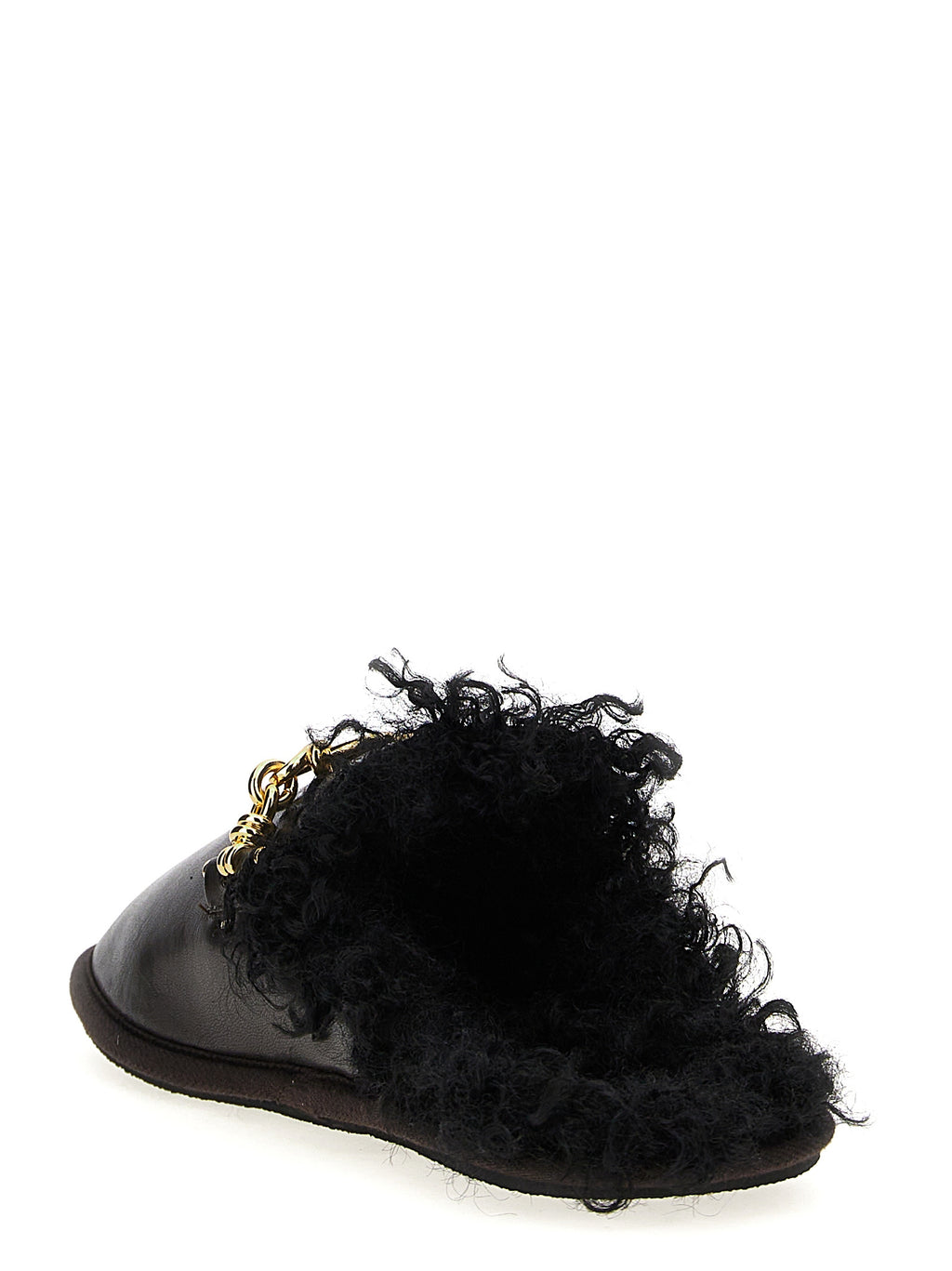 Brown Polyethylene Mules