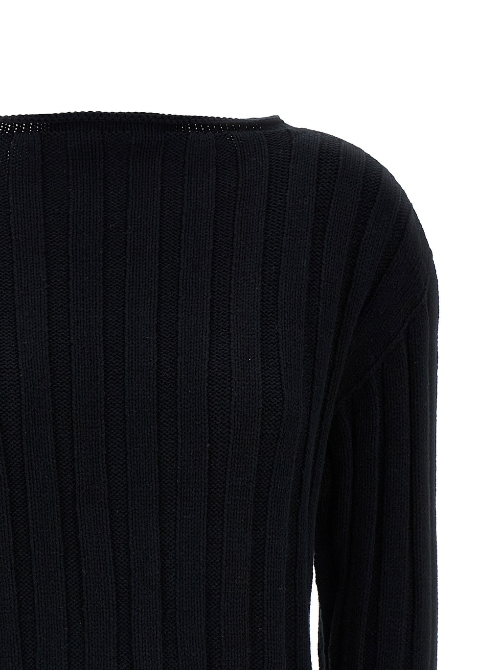 Bicolor Cotton Cardigan