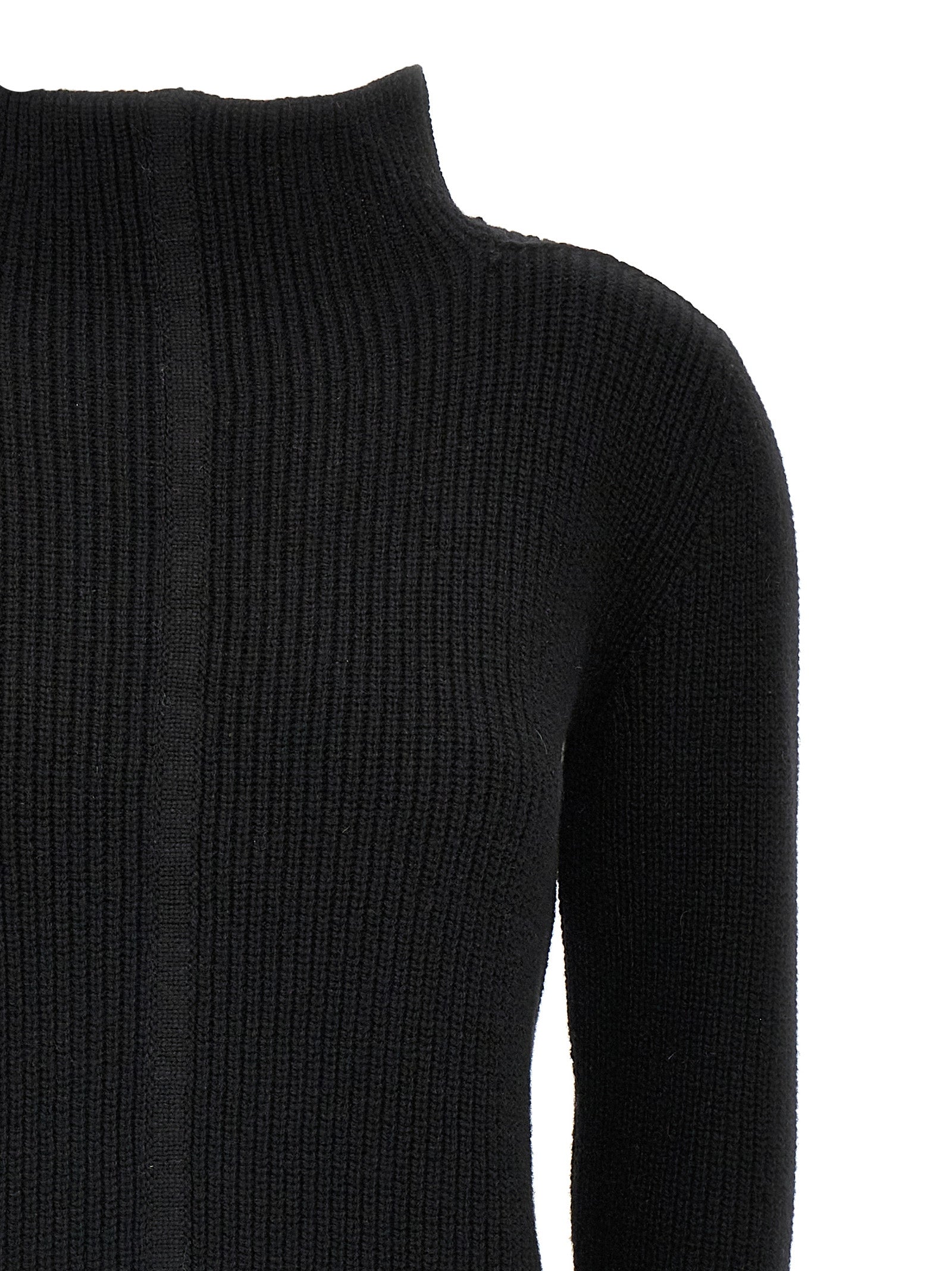 Black Cashmere Cardigan