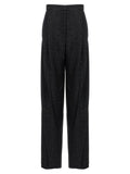 Black Viscose Dress Pants