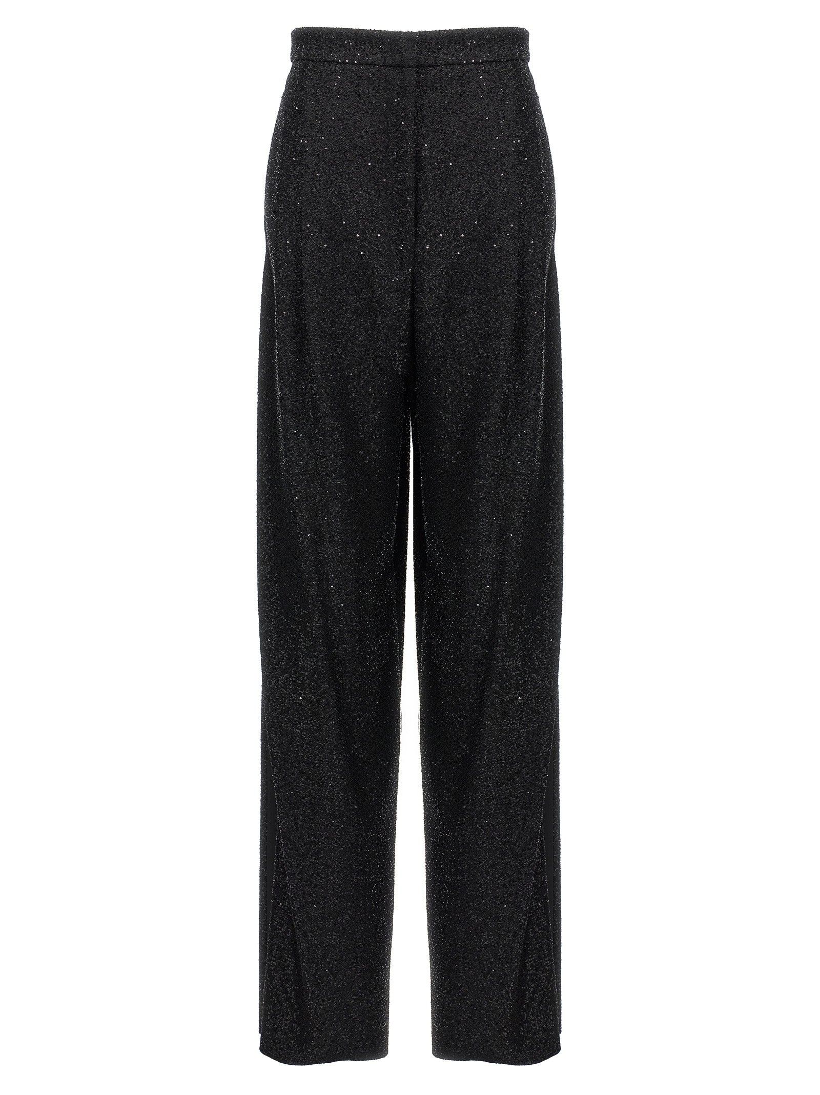 Black Viscose Dress Pants