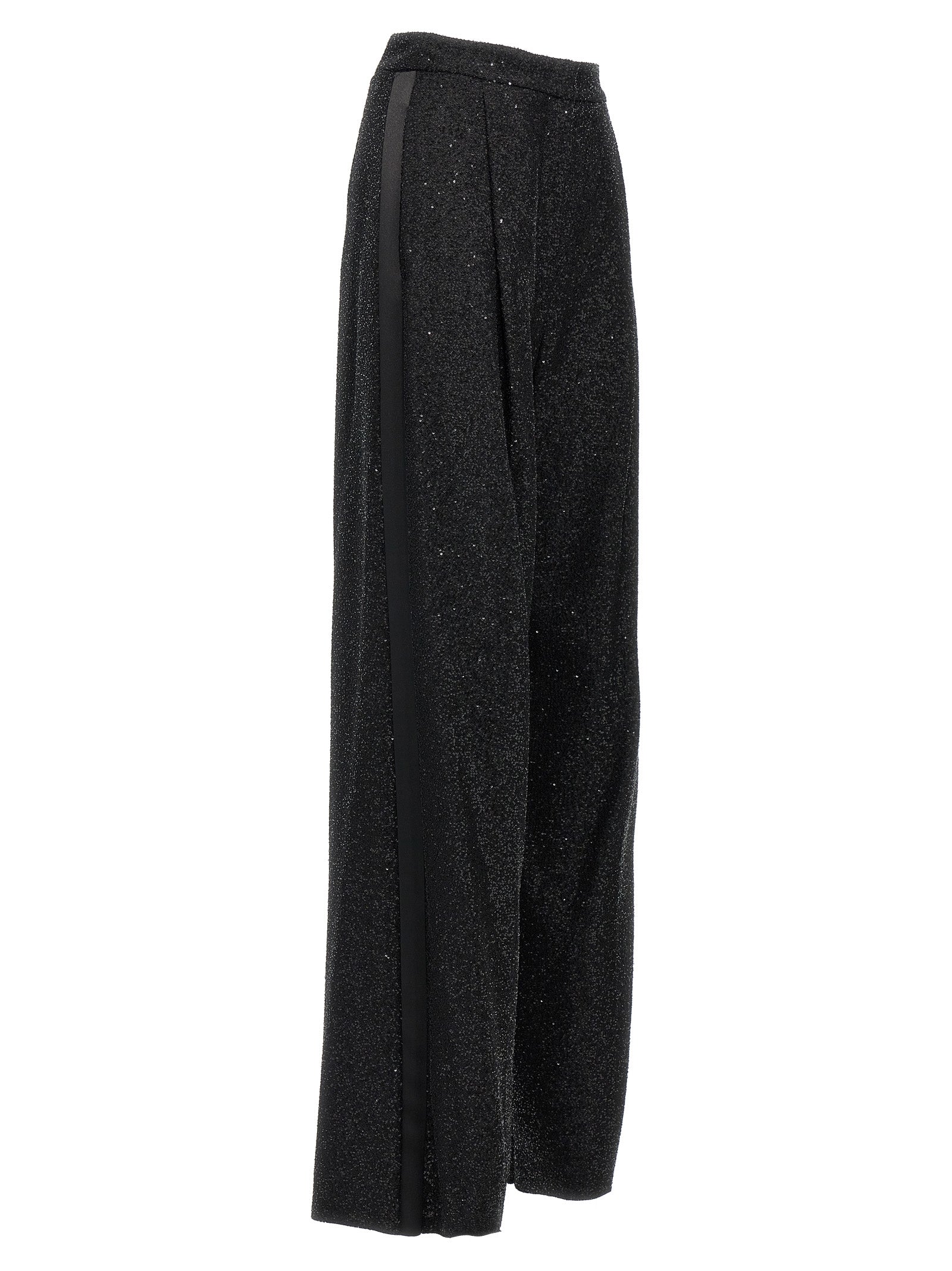 Black Viscose Dress Pants