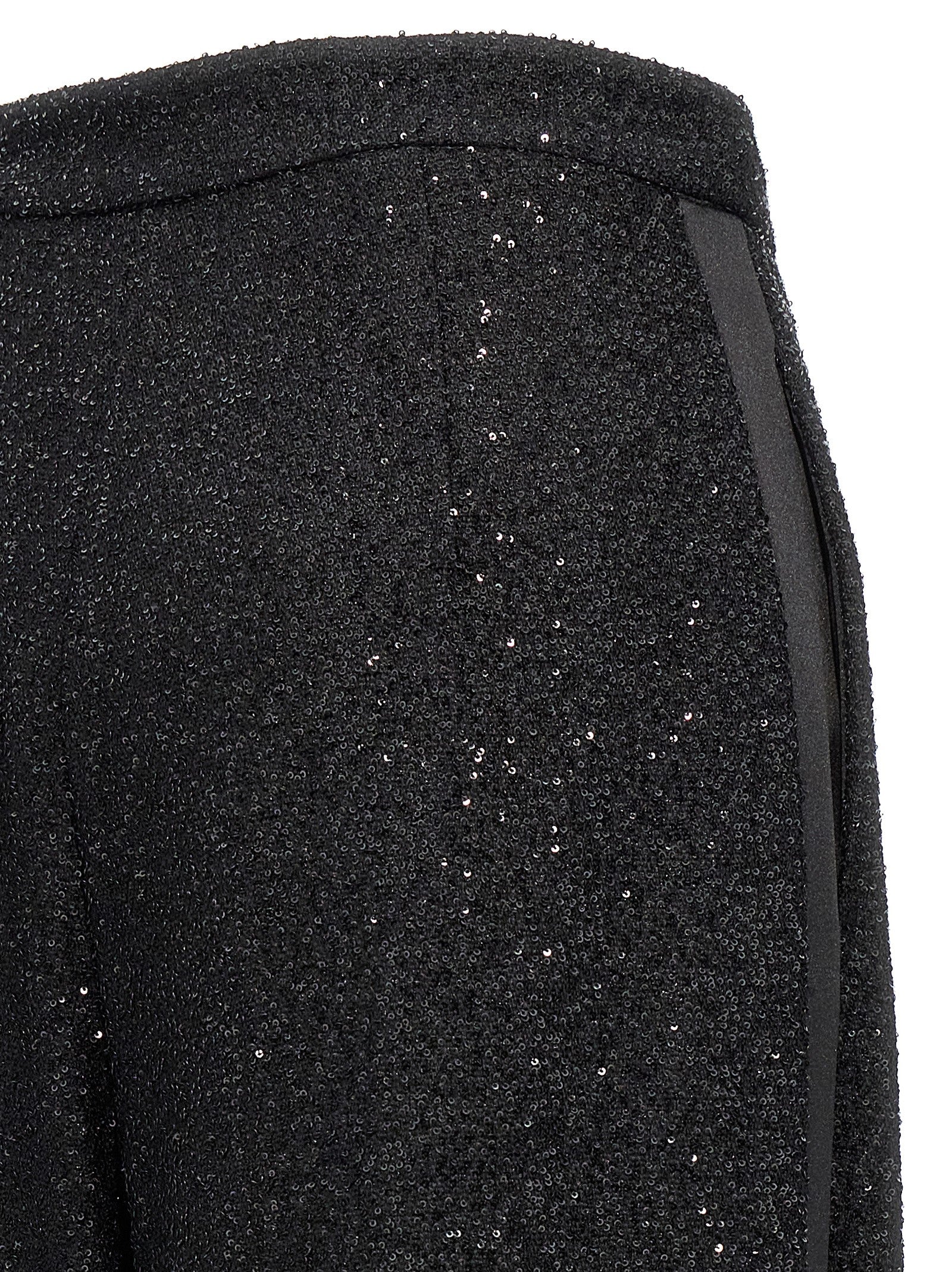 Black Viscose Dress Pants