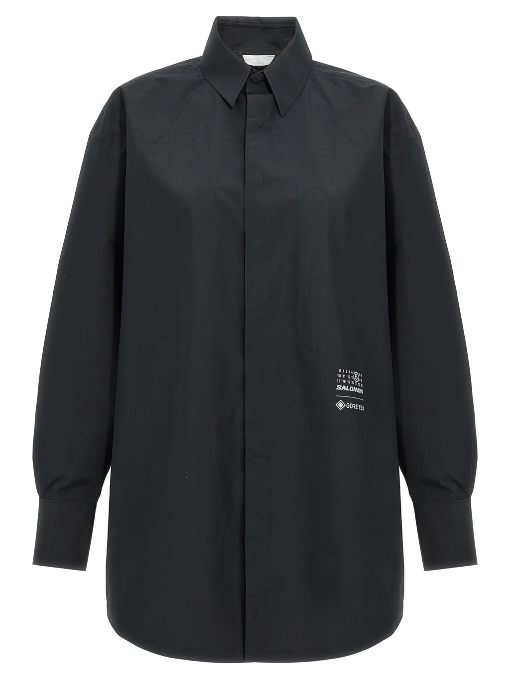 Black Polyester Blouse