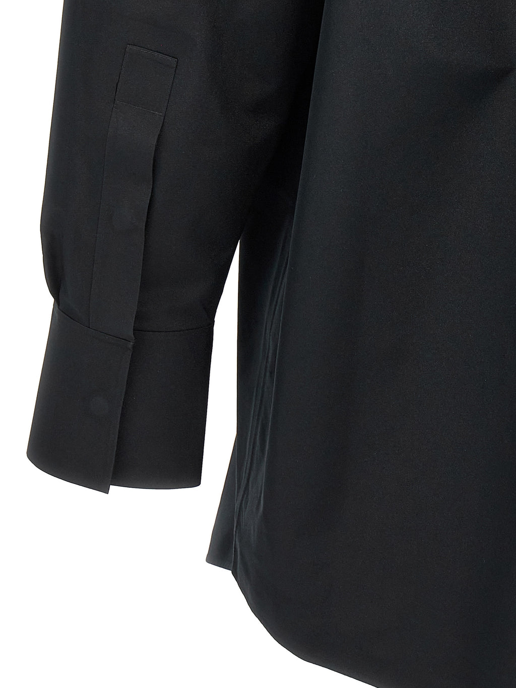 Black Polyester Blouse