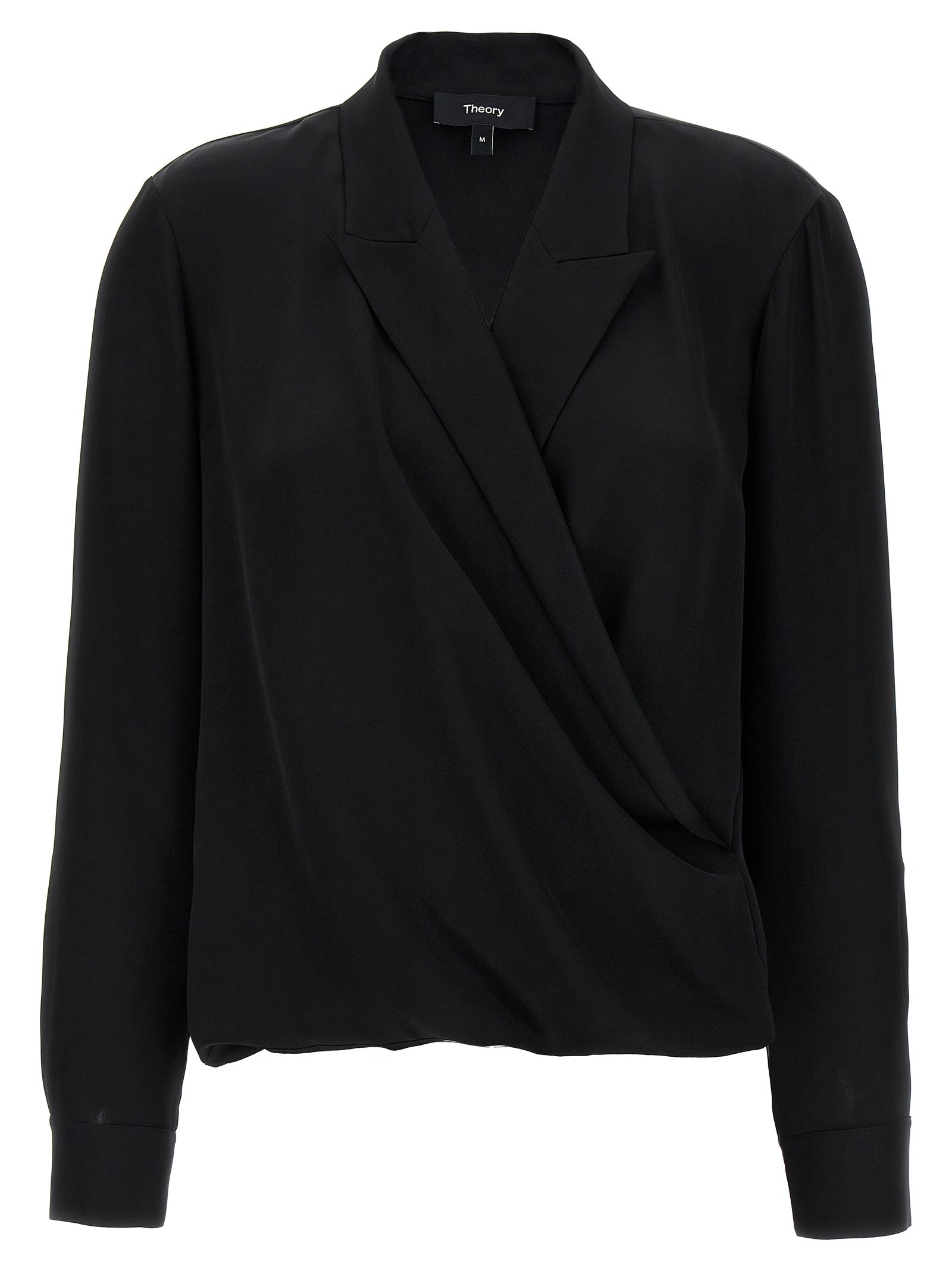 Black Silk Blouse