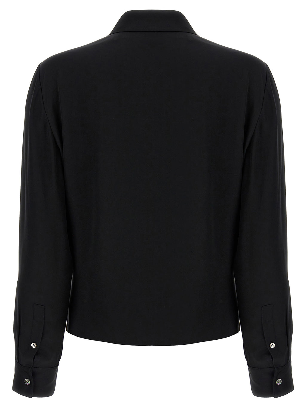 Black Silk Blouse