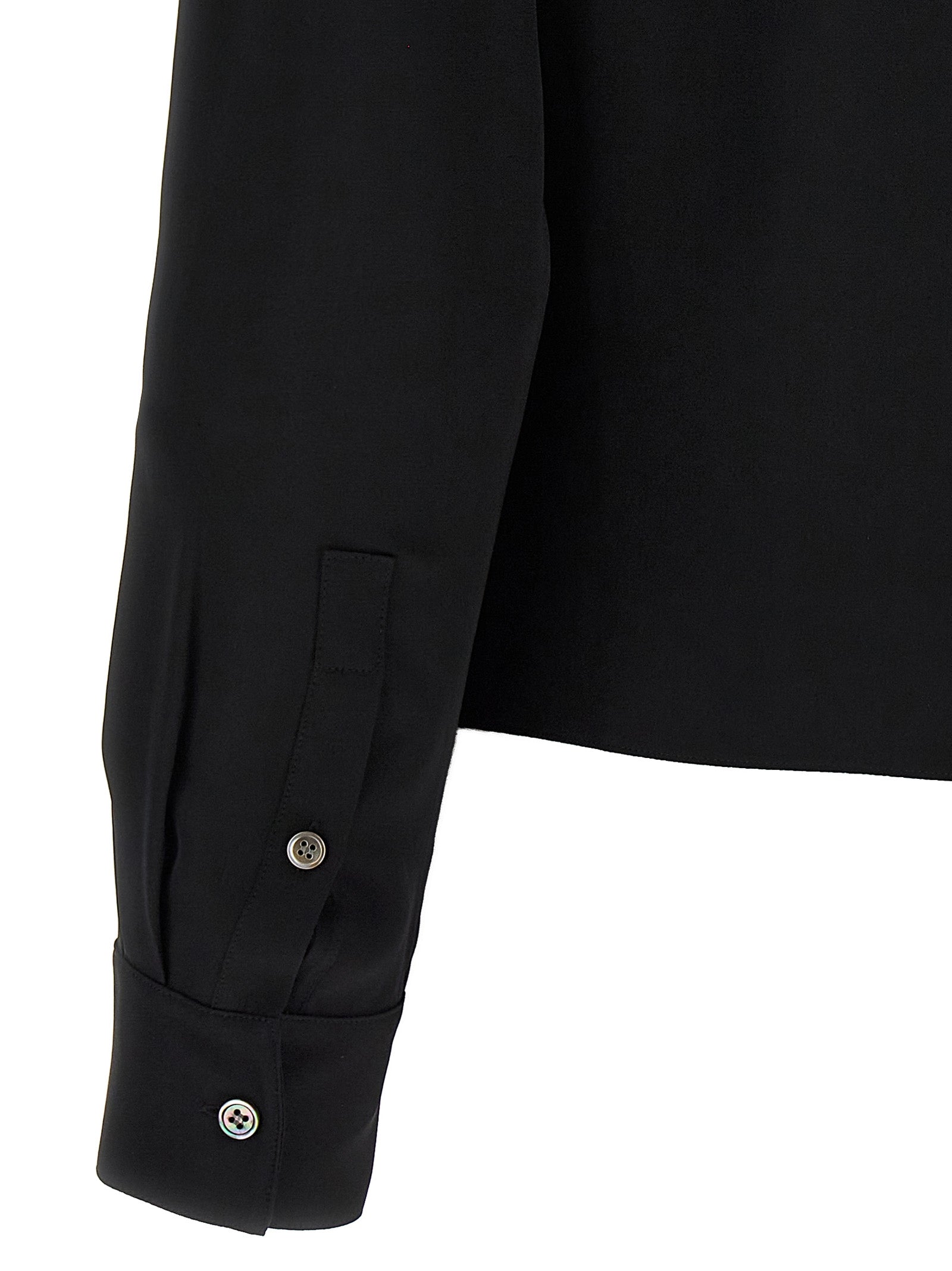 Black Silk Blouse