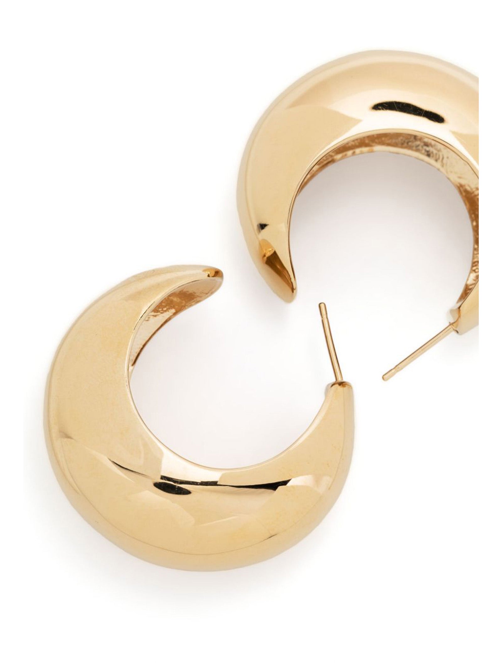Gold Brass Earrings