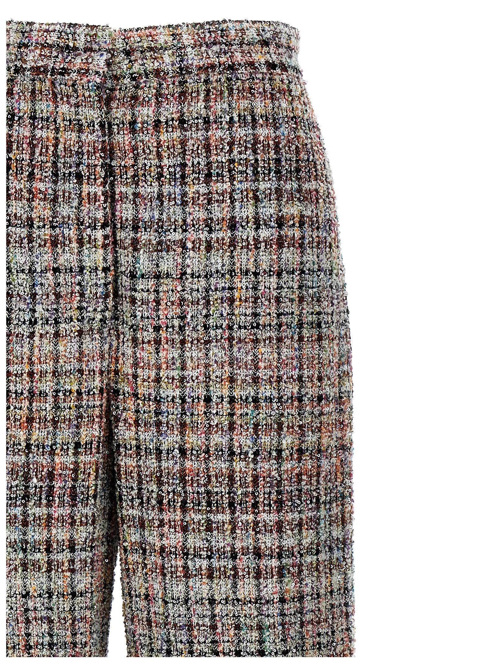 Multicolor Viscose Casual Pants