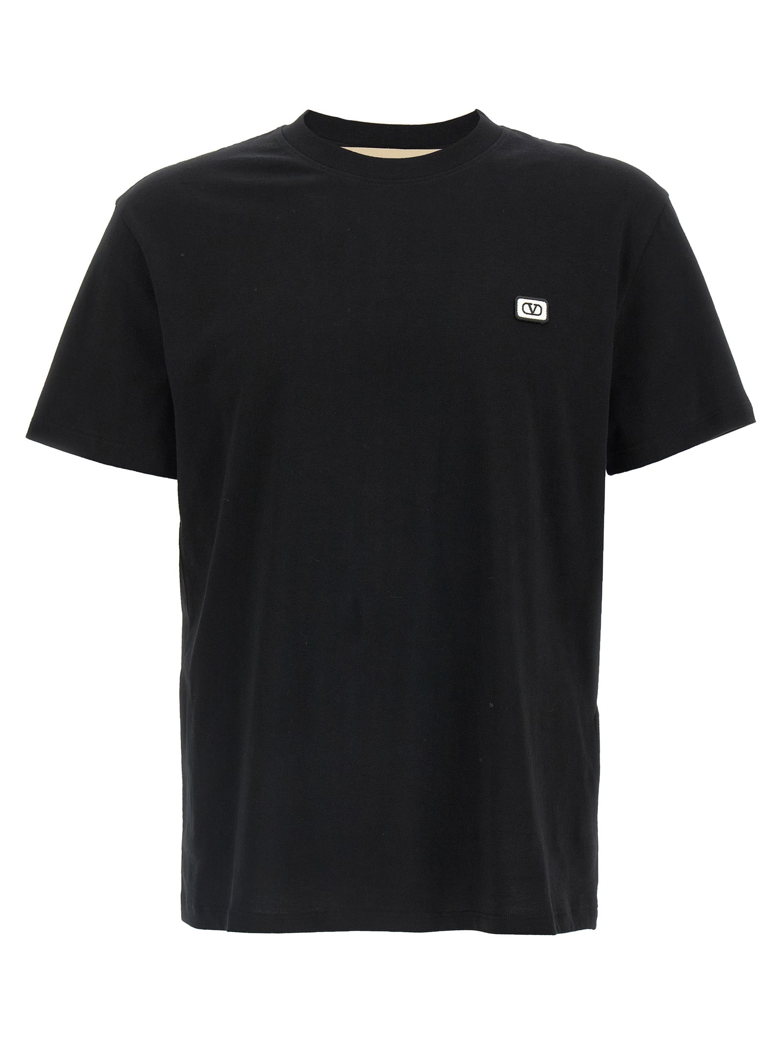 Black Cotton T-Shirt