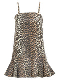 Multicolor Cotton Short Dress