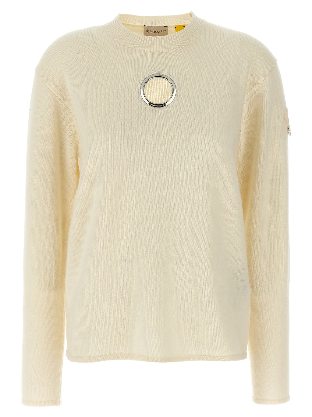 White Wool Cardigan