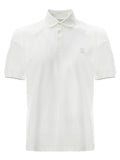 White Cotton Polo Shirt