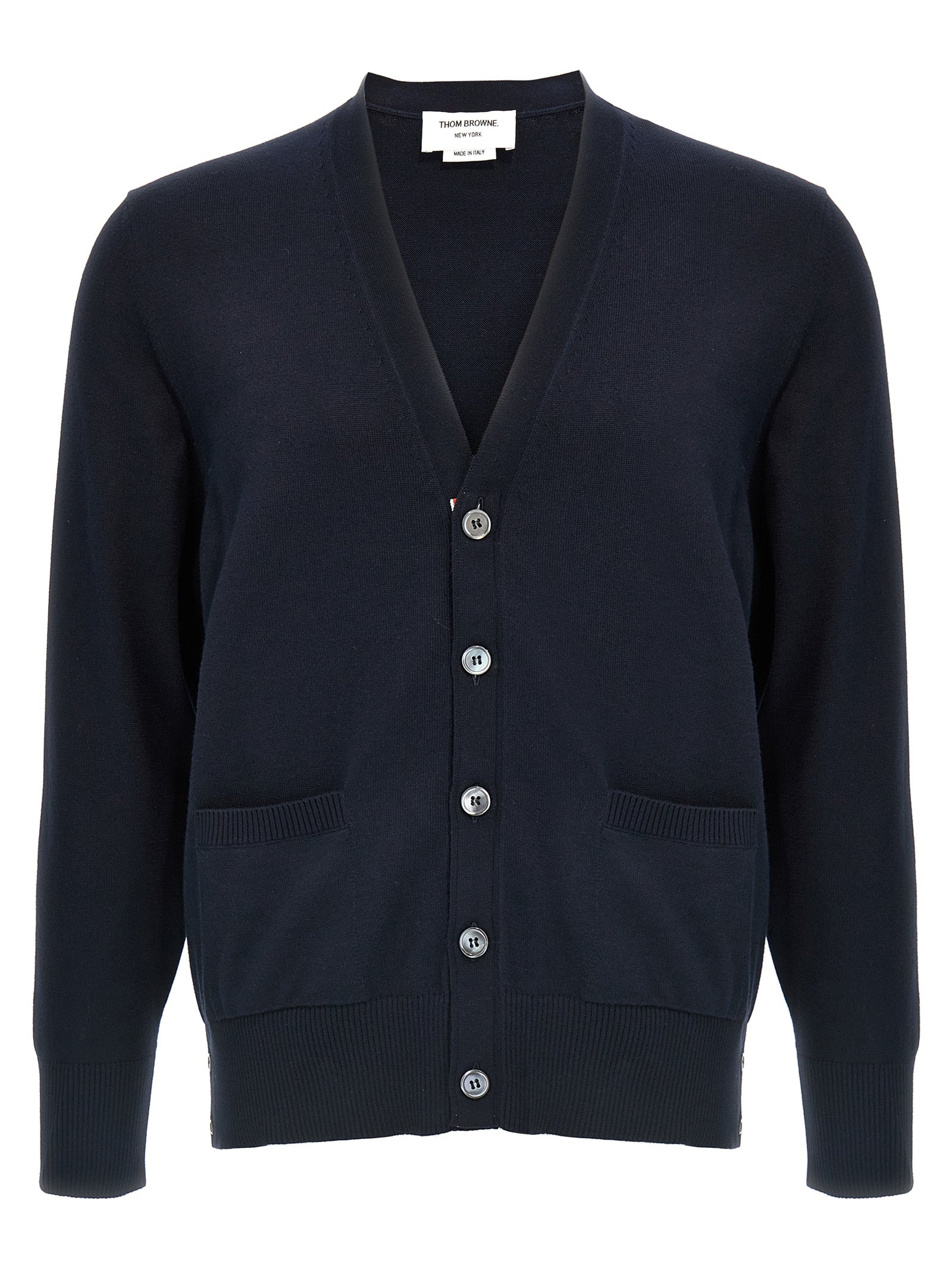 Blue Cotton Cardigan