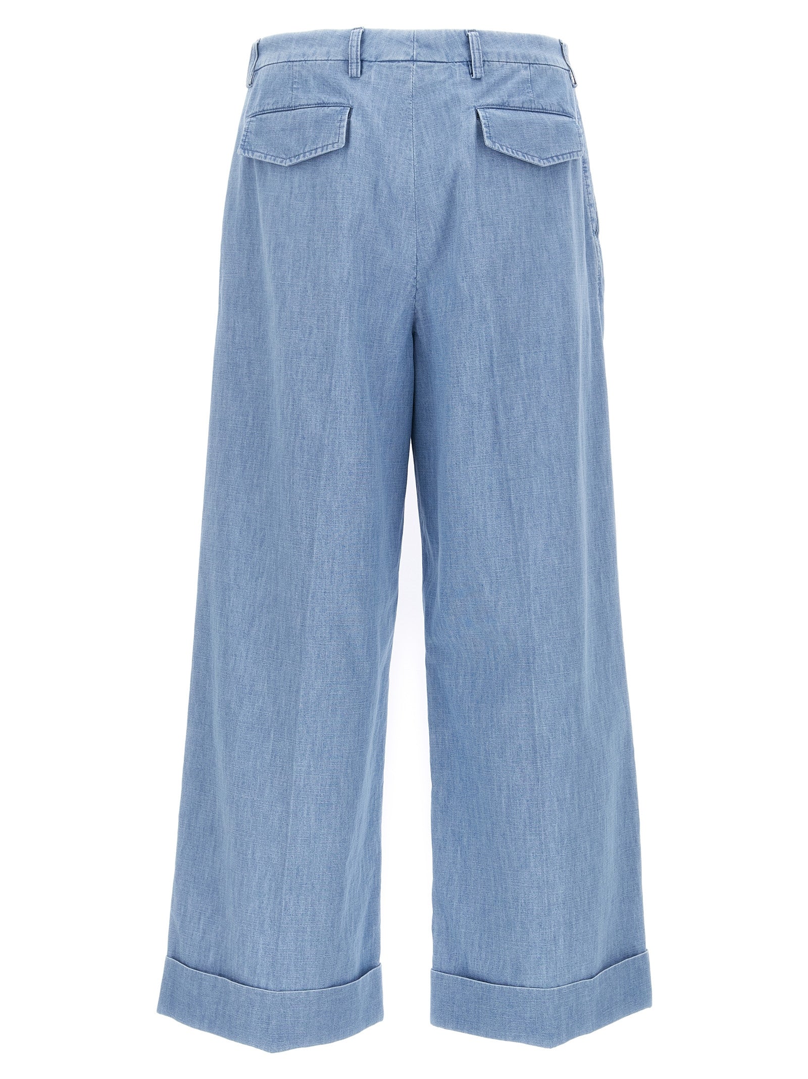 Blue Cotton Jeans Denim
