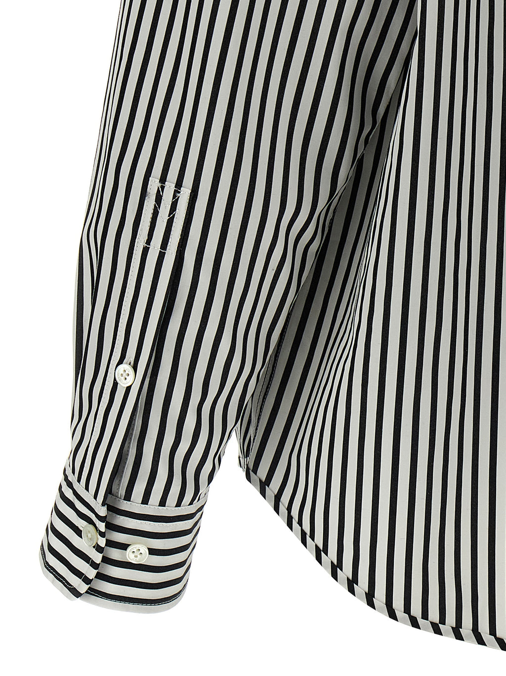 Bicolor Cotton Blouse