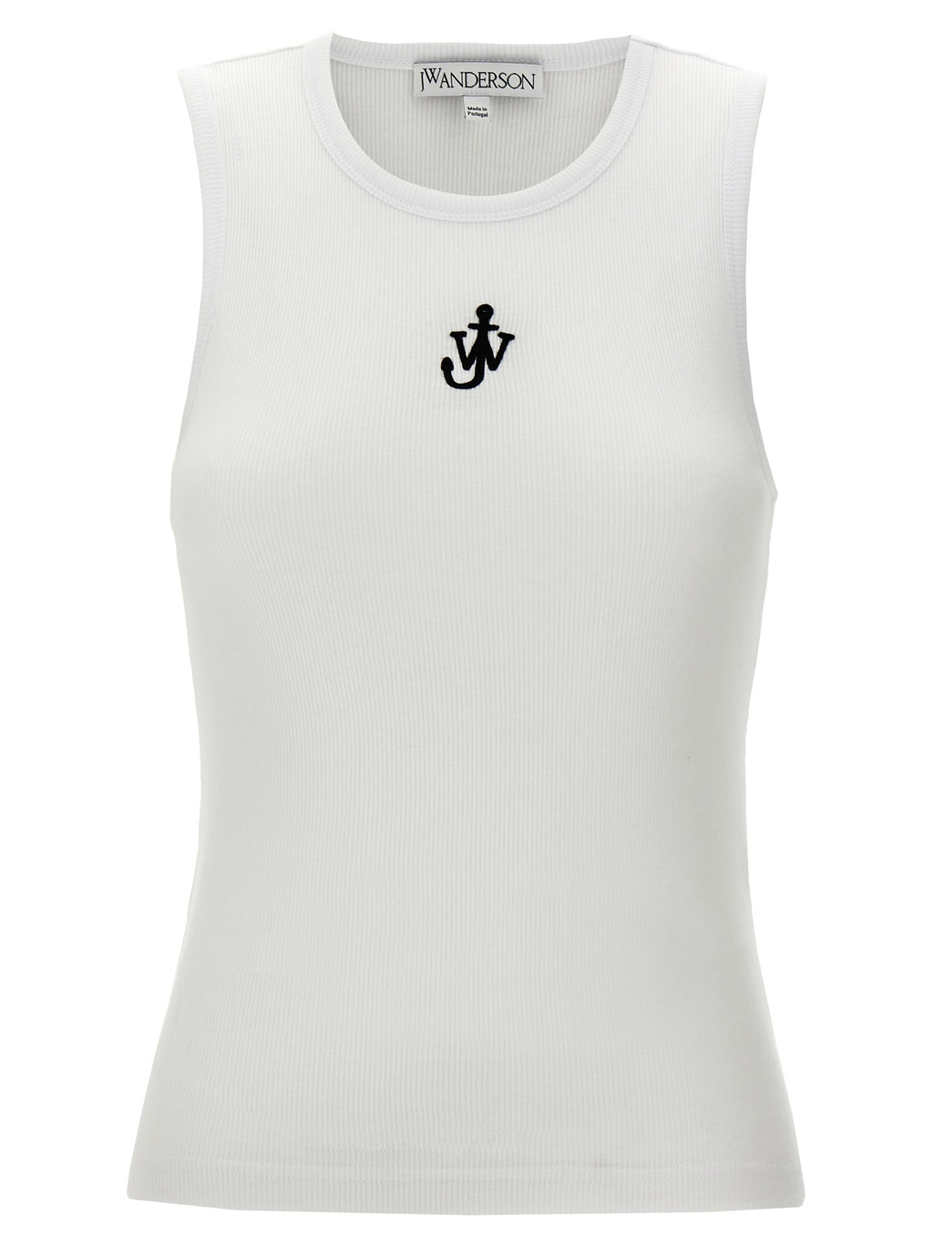 Bicolor Cotton Sleeveles T-Shirt