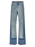 Blue Cotton Jeans Denim